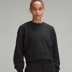 Lululemon Perfectly Oversized Cropped Crew French Terry NWT